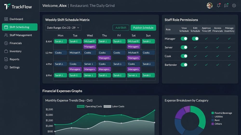 TrackFlow Preview